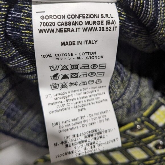 Neera 20:52 | Knit double breasted blazer in yellow check - Picture 6 of 9